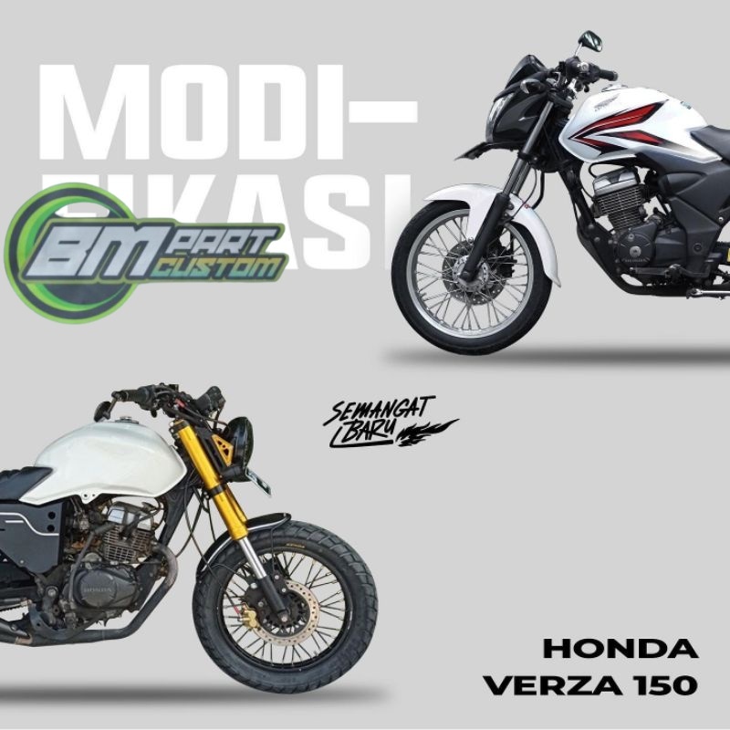 SHOCK DEPAN UPSIDE- DOWN PNP VERZA, NEW MEGAPRO MONO, CB150VERZA cBR dan CB150R PNP TINGGAL PASANG L