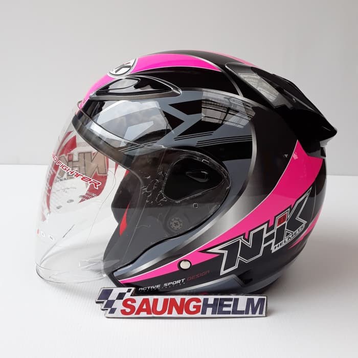 HELM NHK R6 URIKEN BLACK PINK
