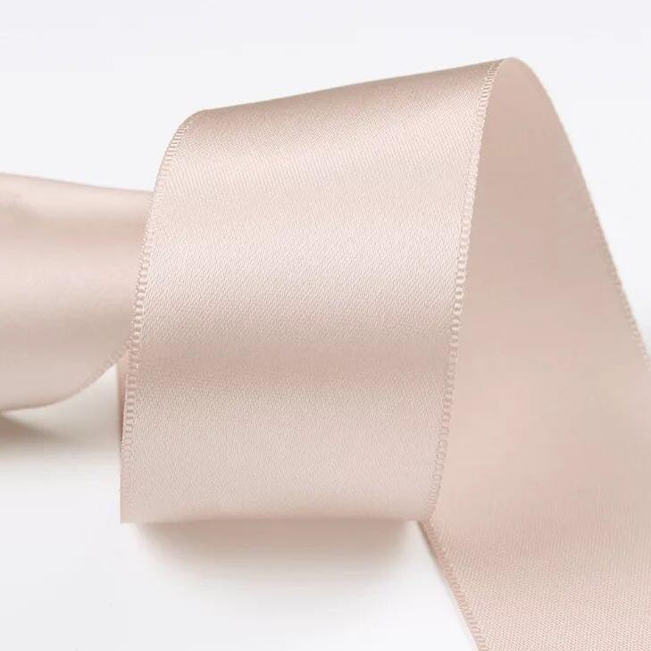 

➬ Premium Satin Ribbon double face / pita satin dua sisi import roll 5cm/15m ۞