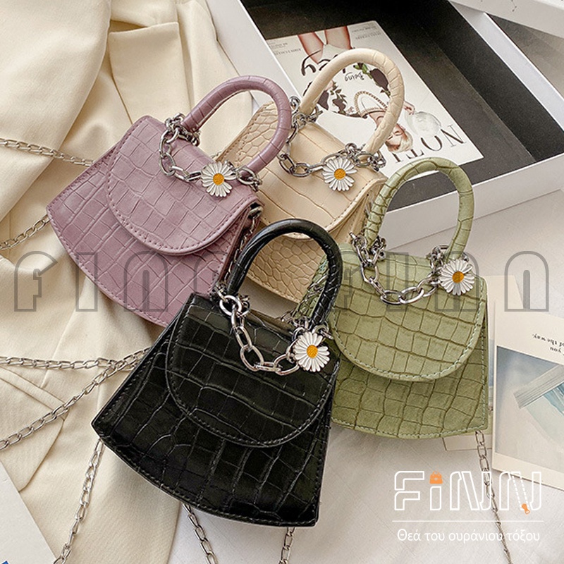 TERMURAH!!! Tas Cantik Daisy Mini Croco Fashion Korean Style Import - Slingbag Mini