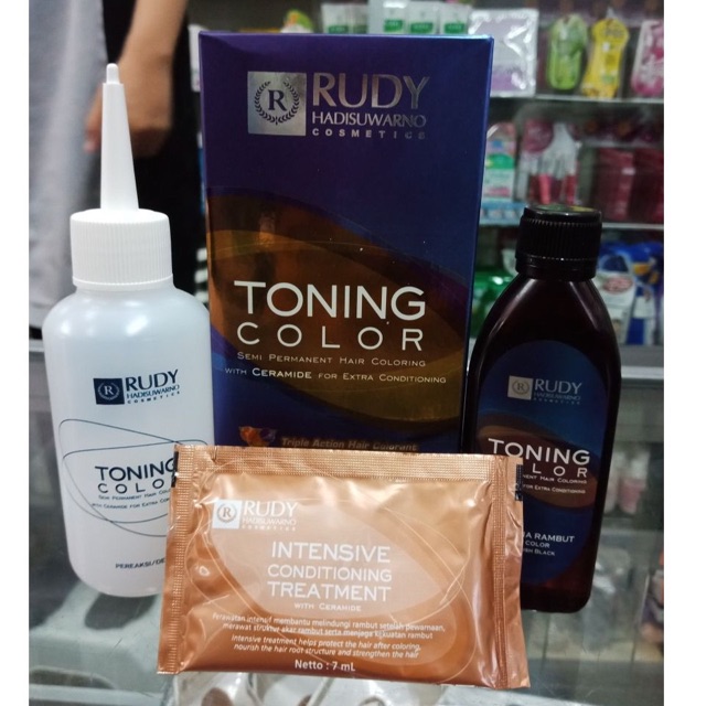 Rudy Hadisuwarno Hair Color Toning