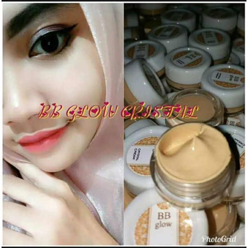 [100% Asli] BB Glow Crystal Cream Original / Krim Wajah Glowing Mencerahkan Memutihkan Wajah 5 gr