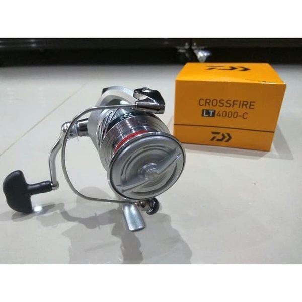 Rel Rell Reel Daiwa Crossfire LT 4000 C new Katrol Pancing Alat Pancing Gulungan Pancing