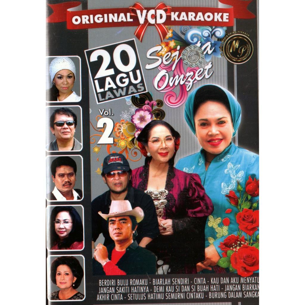 VCD KARAOKE 20 LAGU LAWAS VOL.2 SEJUTA OMZET
