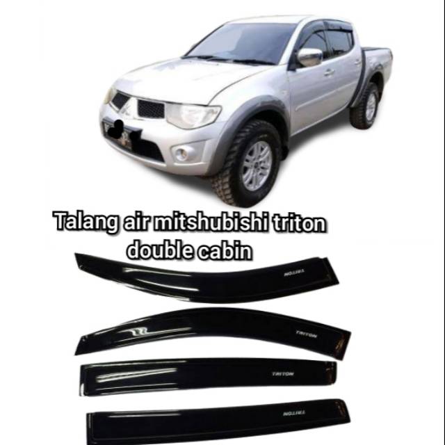 Talang air mitsubishi triton