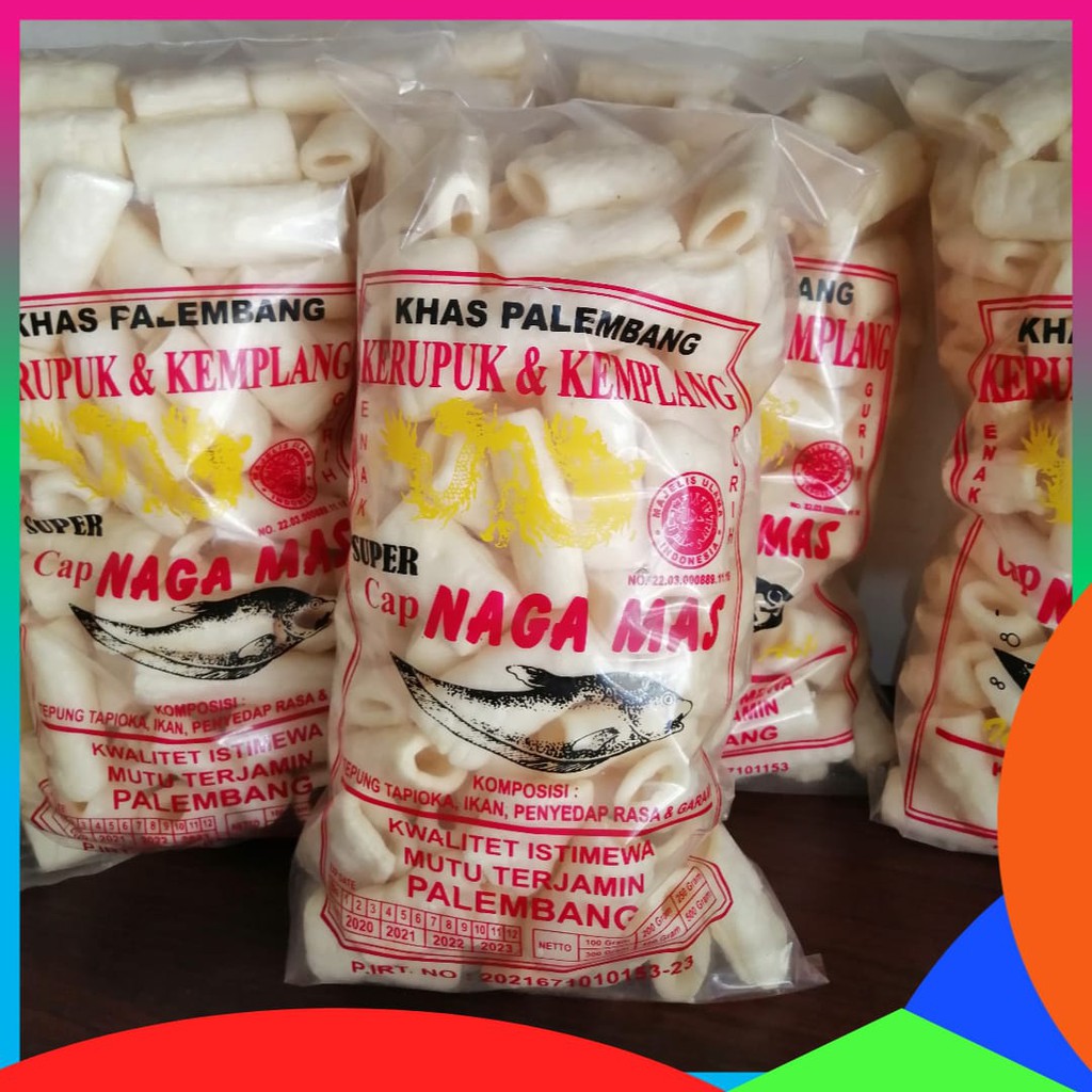 

Kerupuk Kemplang Usus Naga Mas Palembang Paketan 1 Kilogram dalam 250 Gram/ 500 Gram