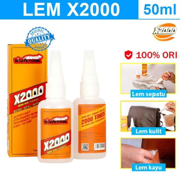 

DISKON Lem X2000 lem super perekat kuat untuk semua bahan
