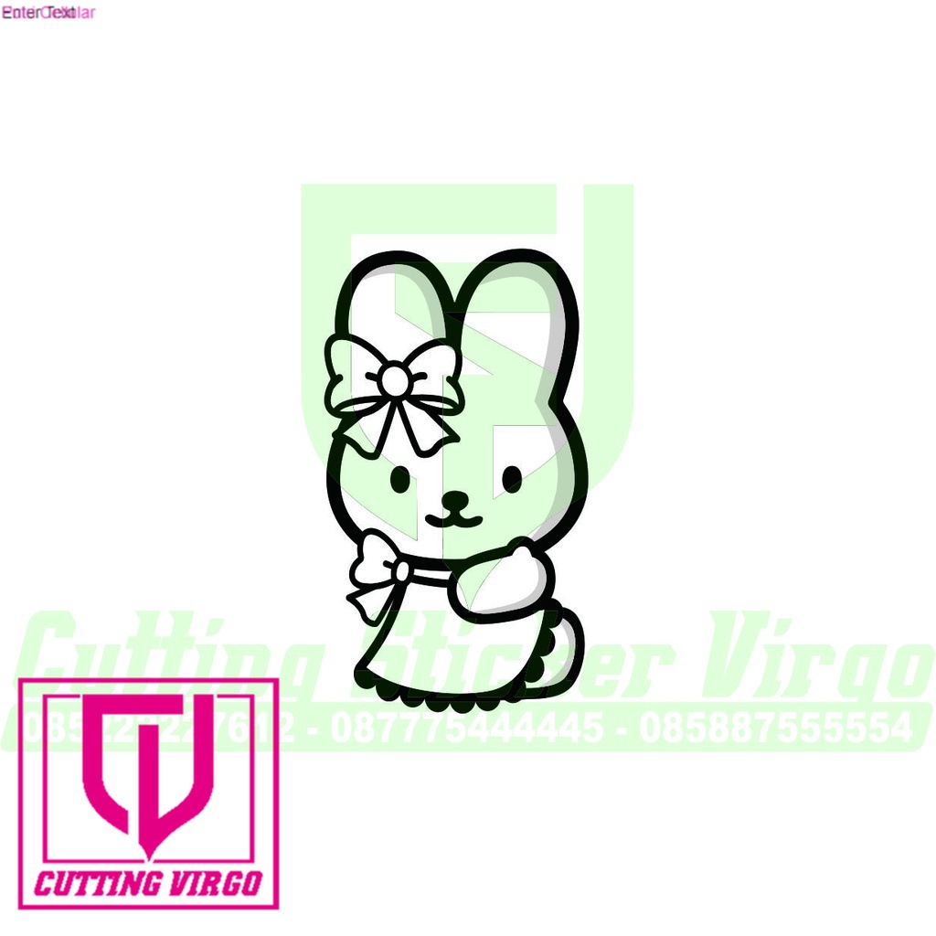 

Cutting stiker Hello kitty