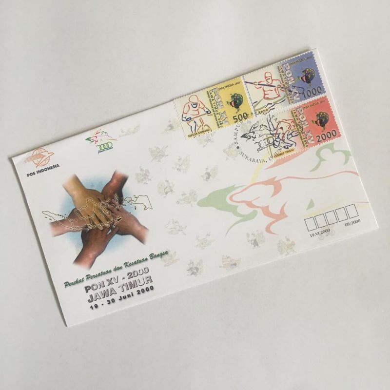 

Sampul Peringatan PON XV - 2000 Jawa Timur