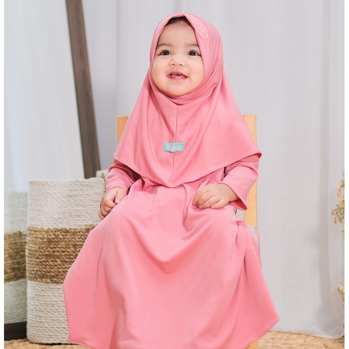 AISKA - gamis bayi / gamis bayi perempuan 6 12 bulan / gamis bayi perempuan daily nuha