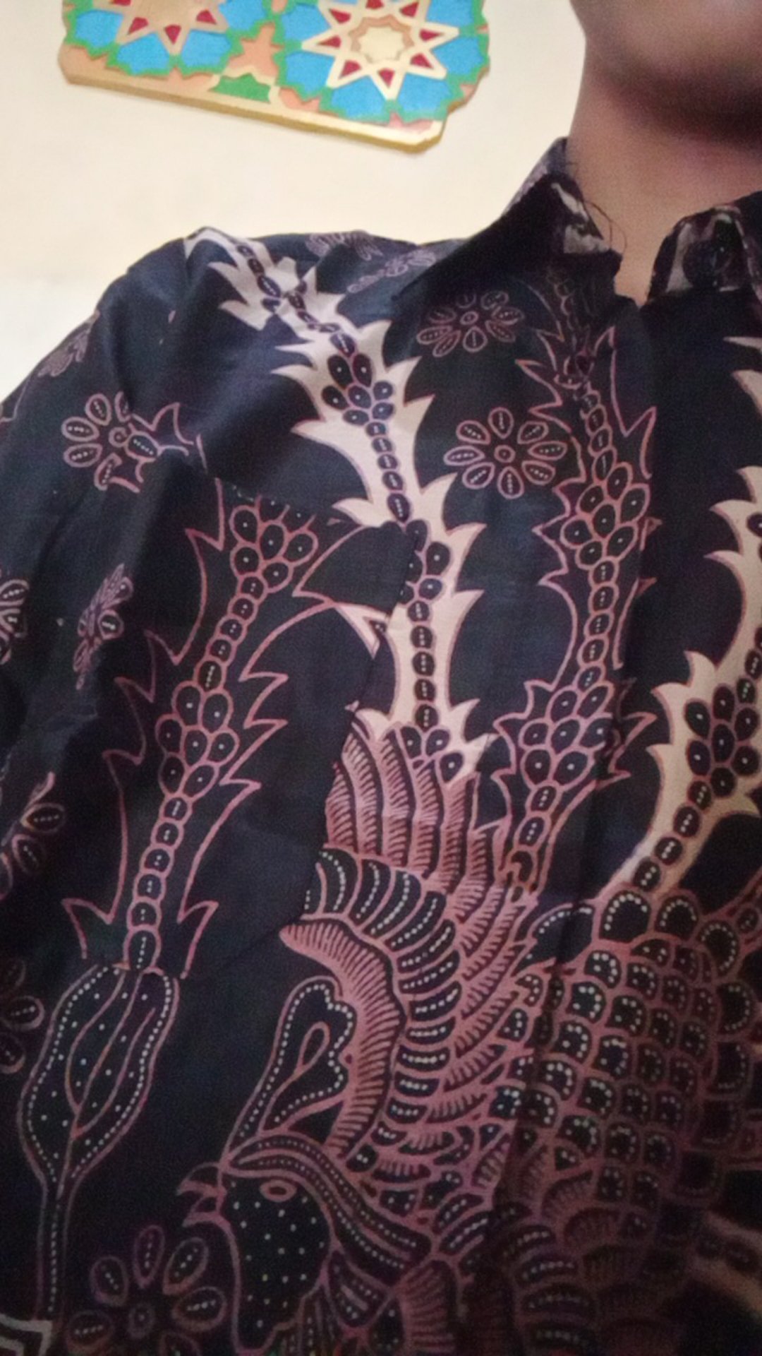 Risna Batik Hrb026 Kenongo Hem Kemeja Batik Pria Lengan Pendek Katun Primis Premium Halus M L Xl