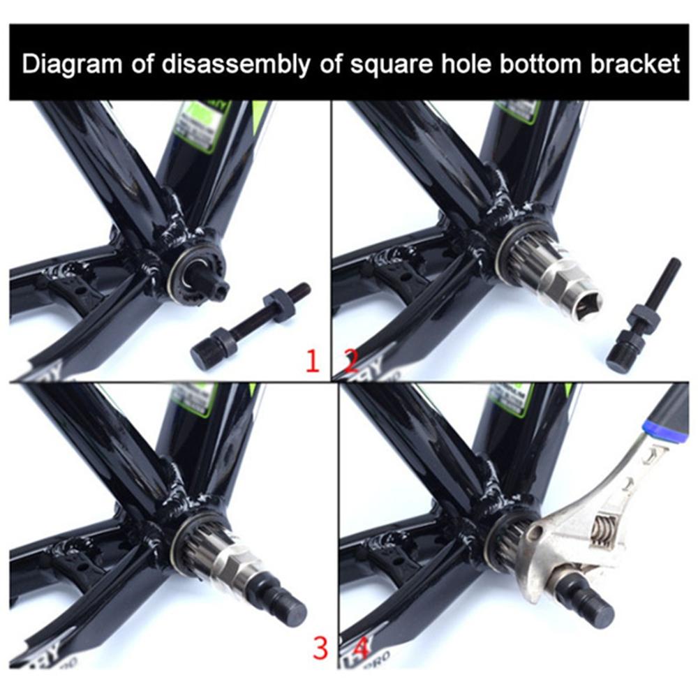 Lanfy Bracket Alat Pelepas Bersepeda Tahan Lama Alat Perbaikan Sepeda Spline Axis BB Square BB Repair Socket