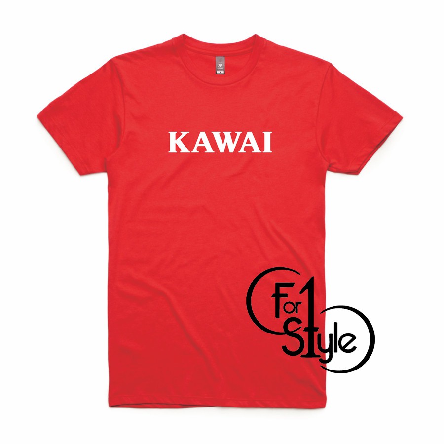 T-SHIRT KAOS KAWAI PIANO