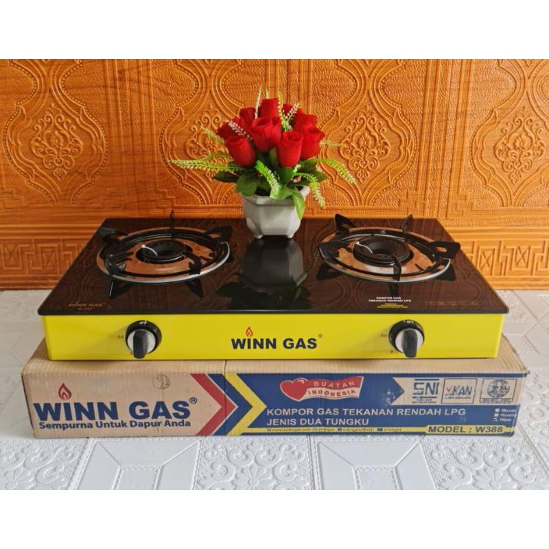 Kompor Keramik WINN GAS / Kompor 2 tungku