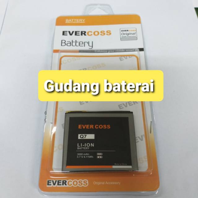 Baterai battery batre evercoss Q7