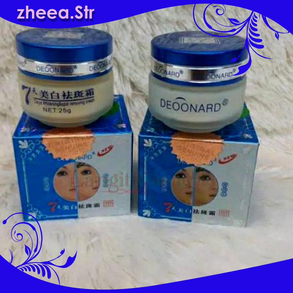 Cream Deoonard Biru Siang Malam Krim Pemutih Wajah Bpom Original