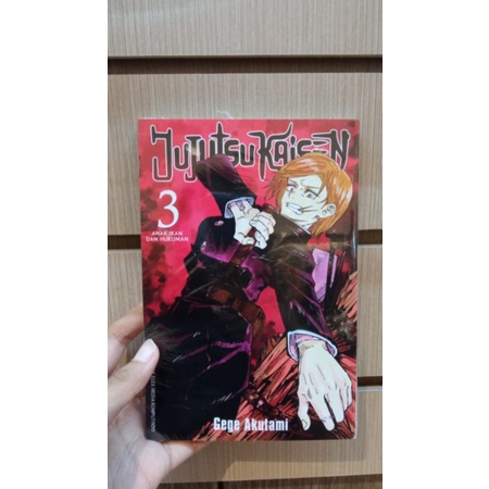 KOMIK MANGA Jujutsu Kaisen 01, 02 dan 03 BAHASA INDONESIA ORIGINAL BOOKS