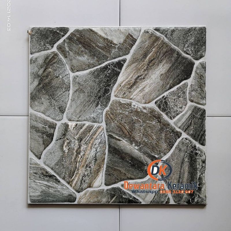 Keramik Lantai Kasar 50x50 UNO Kilimanjaro GY Pare Kediri