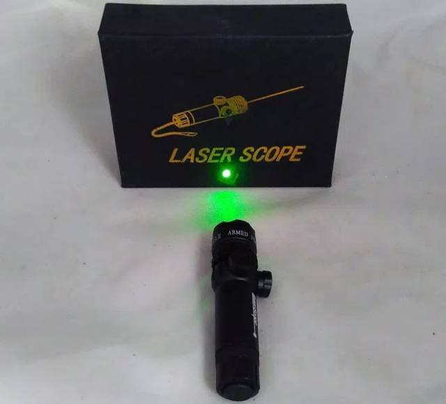 Laser Scope Hijau - Green Laser Scope - Senapan Angin - Alat Outdoor - Hunting - Adventure