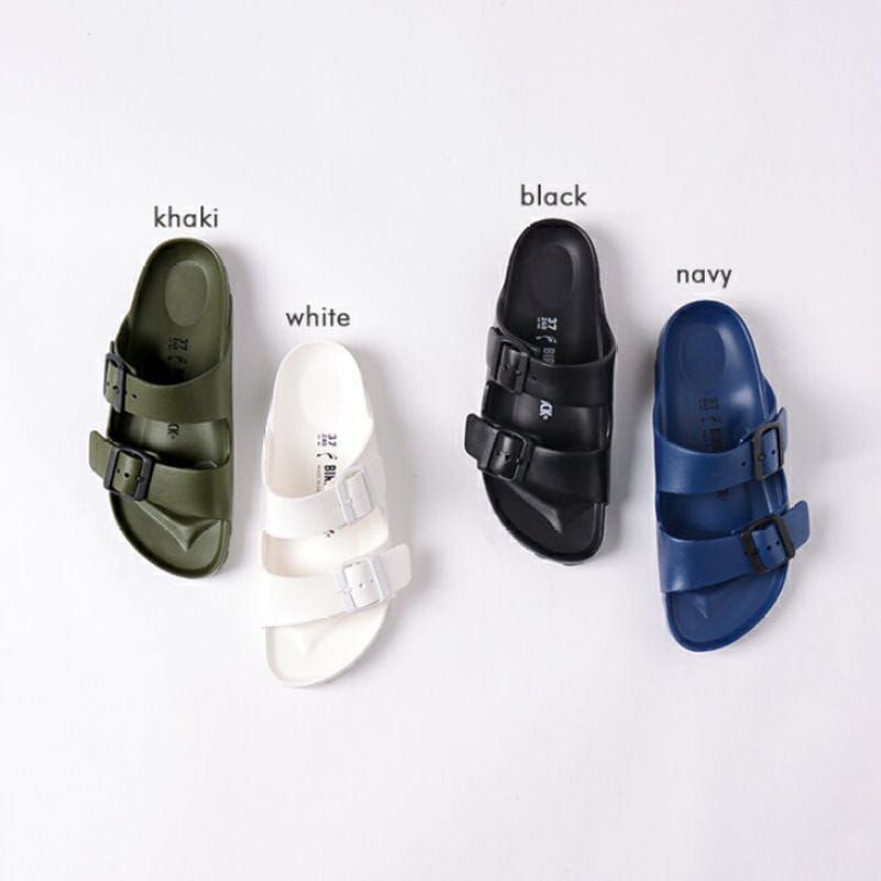 Sandal Pria Strap Aneka Warna Keren Sendal Pria Slop Gesper