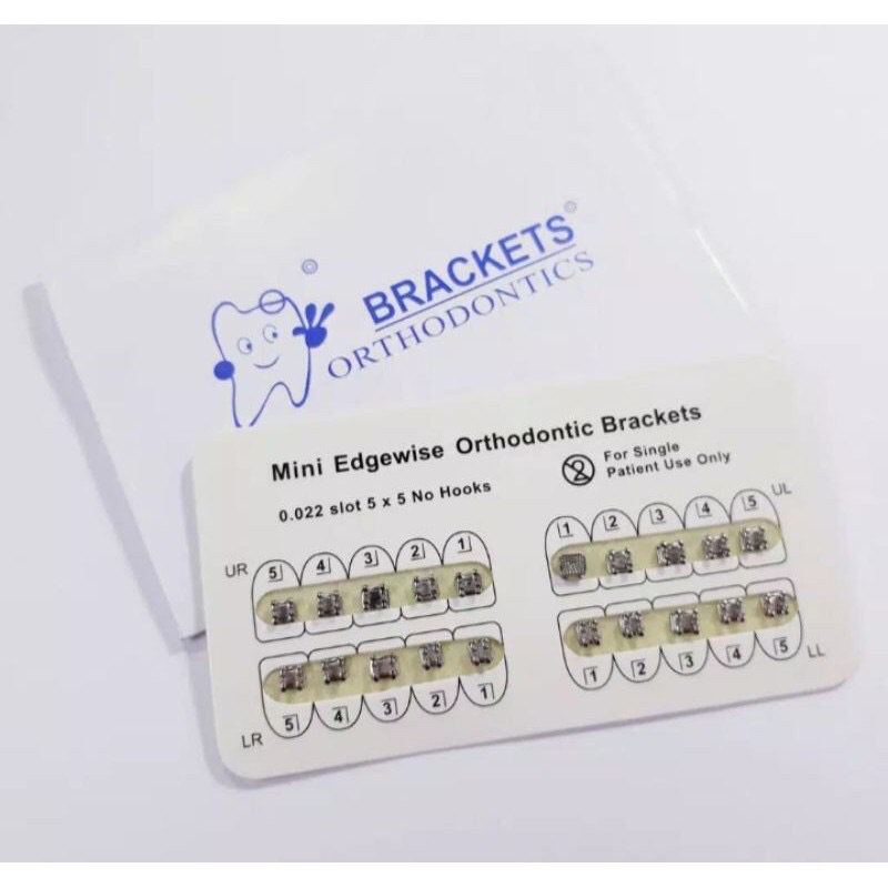 Bracket Amplop Behel Mini Edgewise