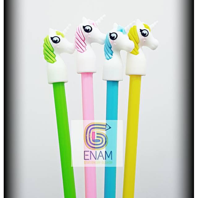 

Pen Gel Bentuk Kuda Mata Besar 8505 1Pcs