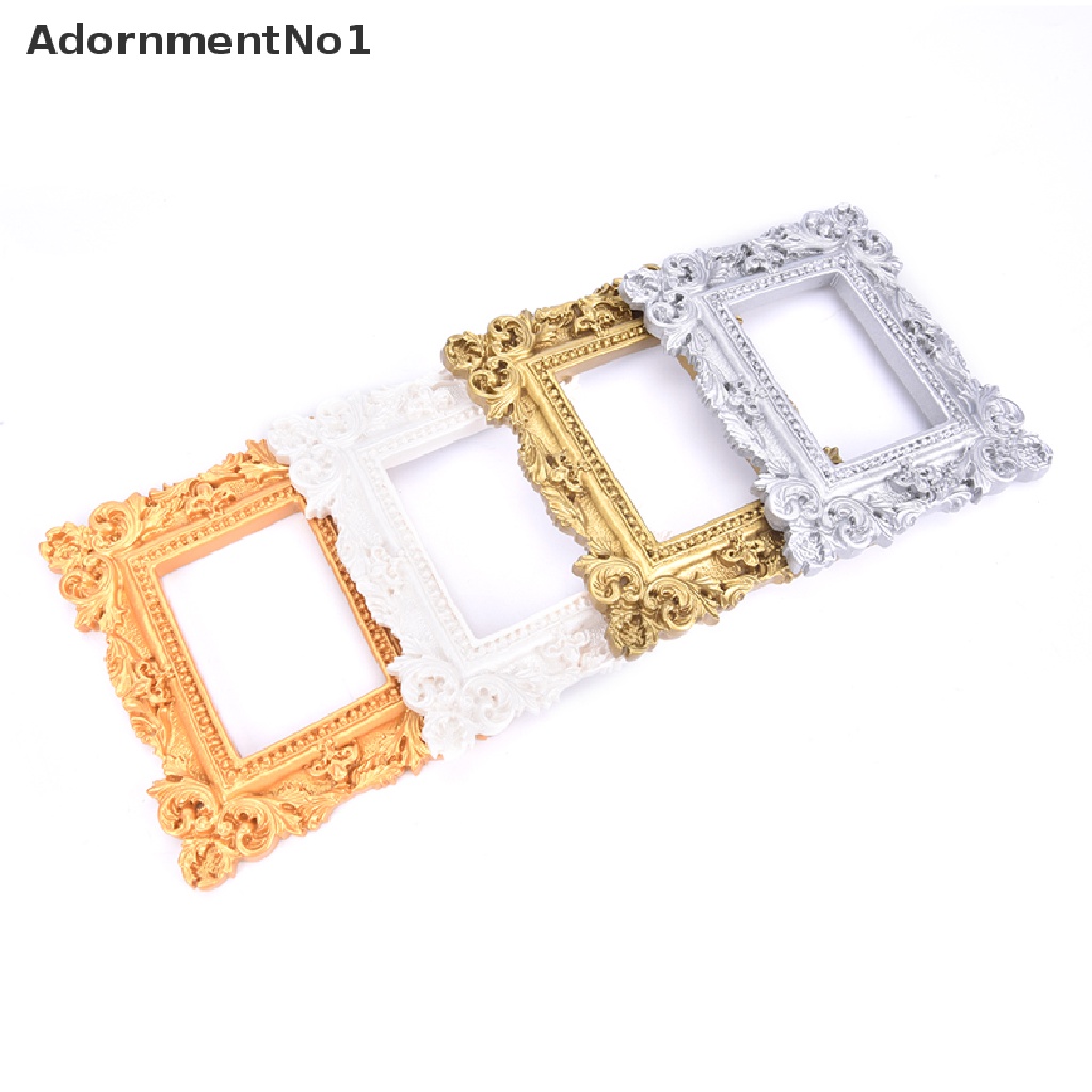 (AdornmentNo1) Frame Foto Bahan Metal Gaya Retro Untuk Display Nail Art