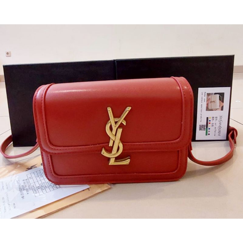 IW FREE BOX TAS SANDANG SELEMPANG BAHU IMPORT YSL SHOULDER BAG 19