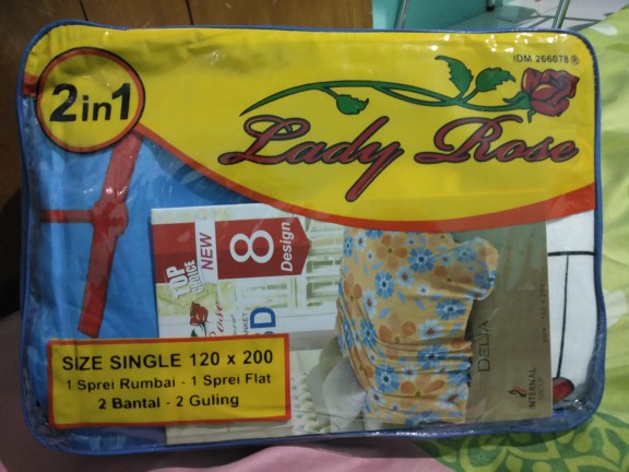 Sprei Bonita 2in1 Kasur Sorong 120x200 Motif Anak Terbaru.