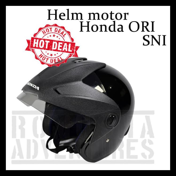 Helm Motor Ori Honda Half Face Sni Murah Meriah Obral