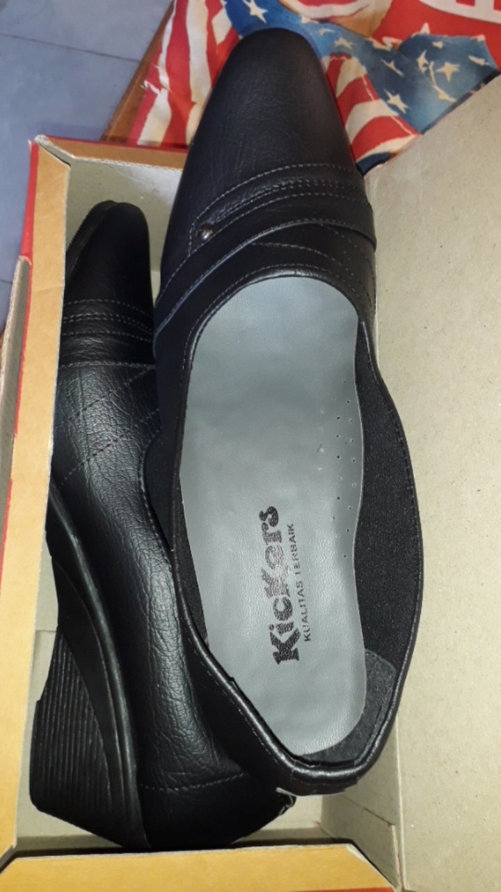 Sepatu  Kerja Wanita Semi Kulit Kode.ft