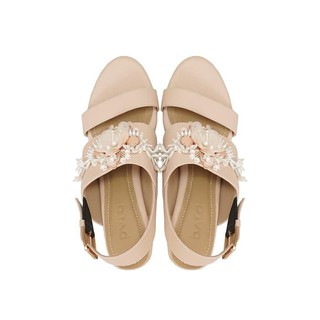 00060 PVRA Sandal  Wanita Andrea Nude Hak 7Cm 36 