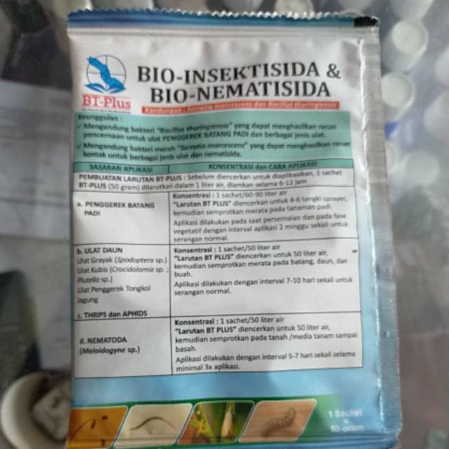 BT-Plus Bio insektisida & Bio Nematisida