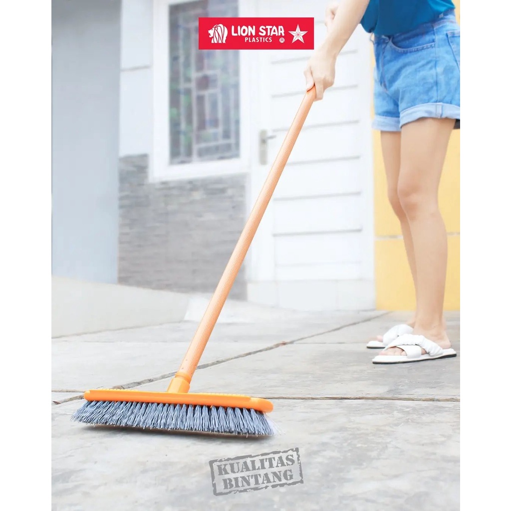 Sikat Lantai panjang sikat kamar mandi sikat toilet wc Livina Floor Scrubber No. 281 BM-28 Lion Star