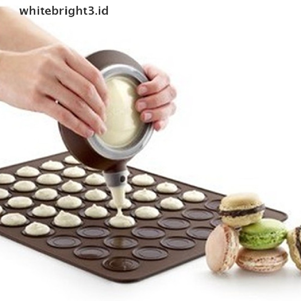 (whitebright3.id) Alas Baking Macaron / Dessert DIY Bahan Silikon