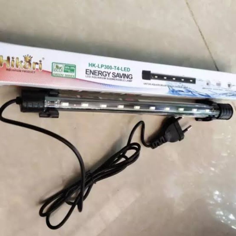 SAKKAI PRO T4 30cm - Lampu LED Aquarium Celup T4 30 cm Putih Biru / Merah / Putih/3warna