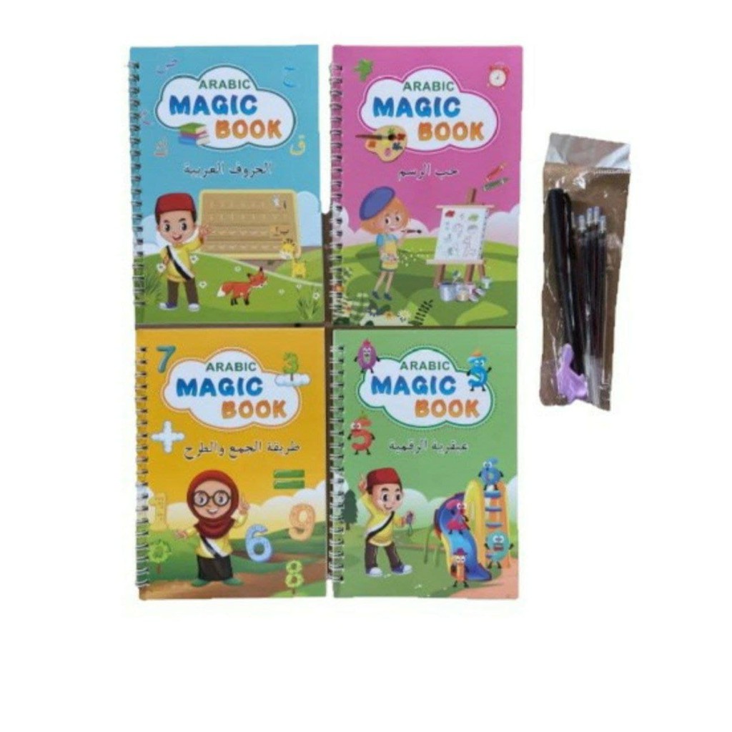 

MAGIC WRITING BOOK ARAB 4 BUKU