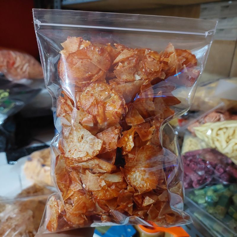 250gr TERMURAH KRIPIK SINGKONG BALADO RUJAK