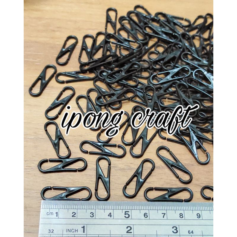 Kait Masker Plastik isi 10Biji /Kaitan Straps Masker/ Kaitan S /Kait Masker/ Kait Udang / Kew-kew