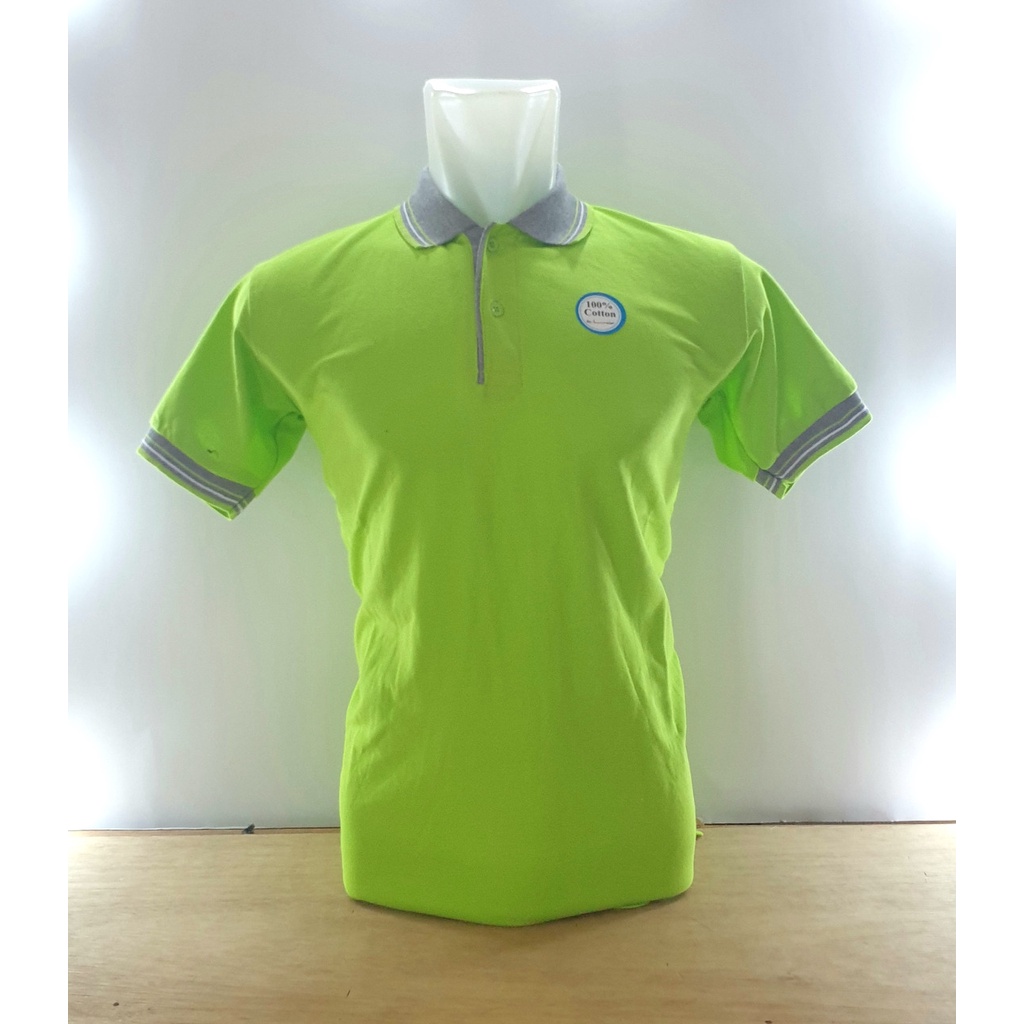 NFS - Baju Kerah / Kaos Polo Full Cotton Plus Bordir 3 Posisi, Design bebas suka-suka