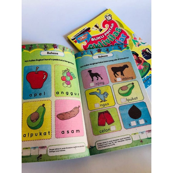 BUKU ANAK TK - A / BUKU PINTAR AKTIVITAS BELAJAR TK - A