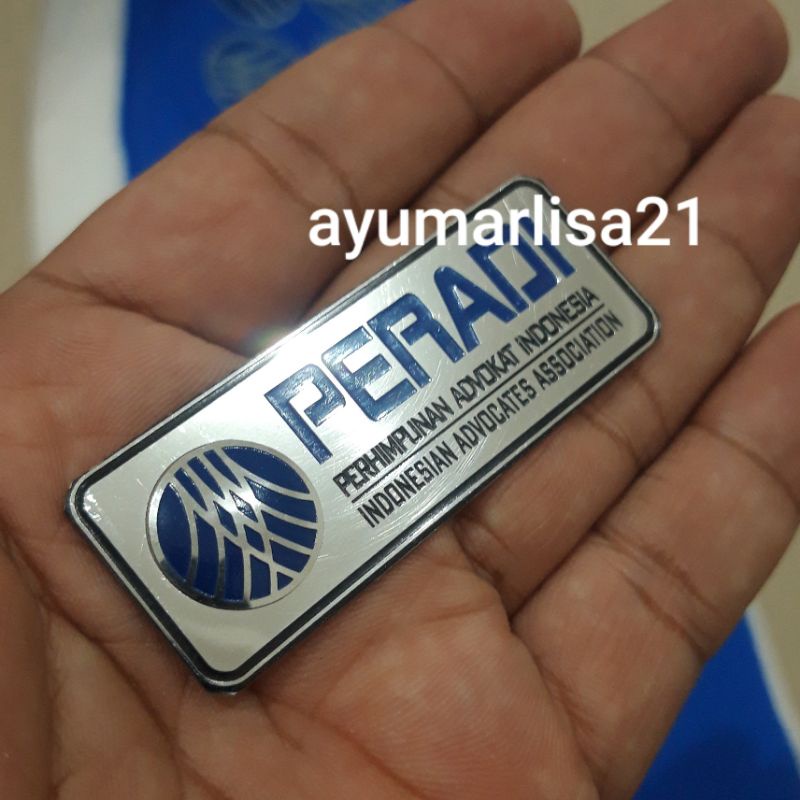 pin PERADI logo baru