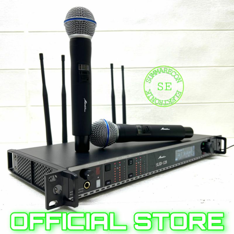 mic wireless micro voice slxd 128 microphone mic karaoke