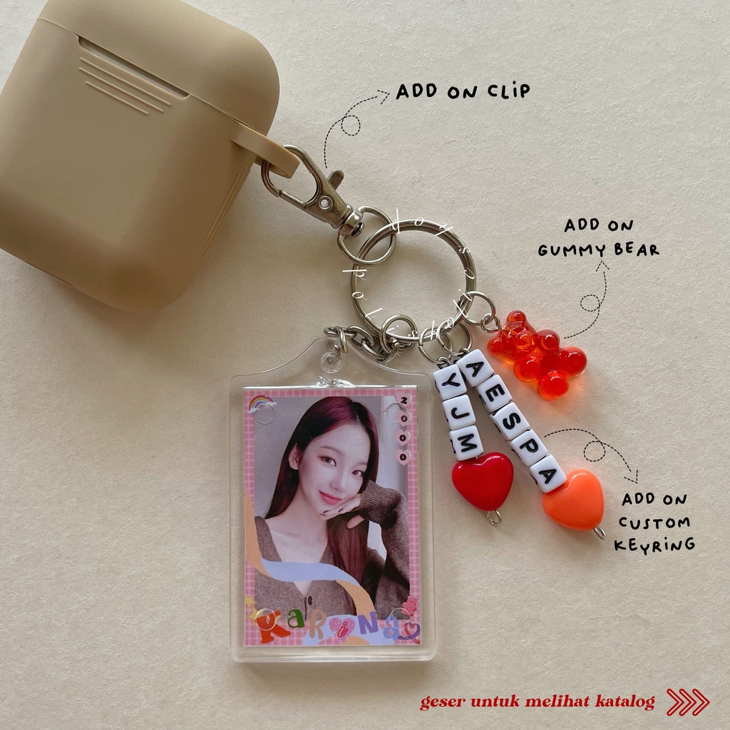 [READY] AESPA Acrylic Keychain Candy Keyring / Gantungan Kunci Akrilik Ganci KPOP