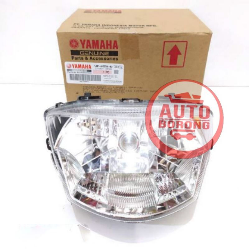 Reflektor + Bohlam Lampu Depan Mio J Mio GT 54P H4310 02 Yamaha Original Genuine Part