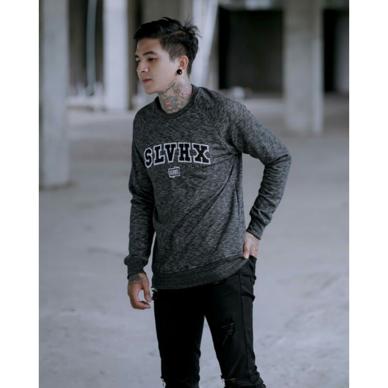 Crewneck Salviohexia Bordir Crewneck Salvio Hexia Crewneck Slvhx Twotone