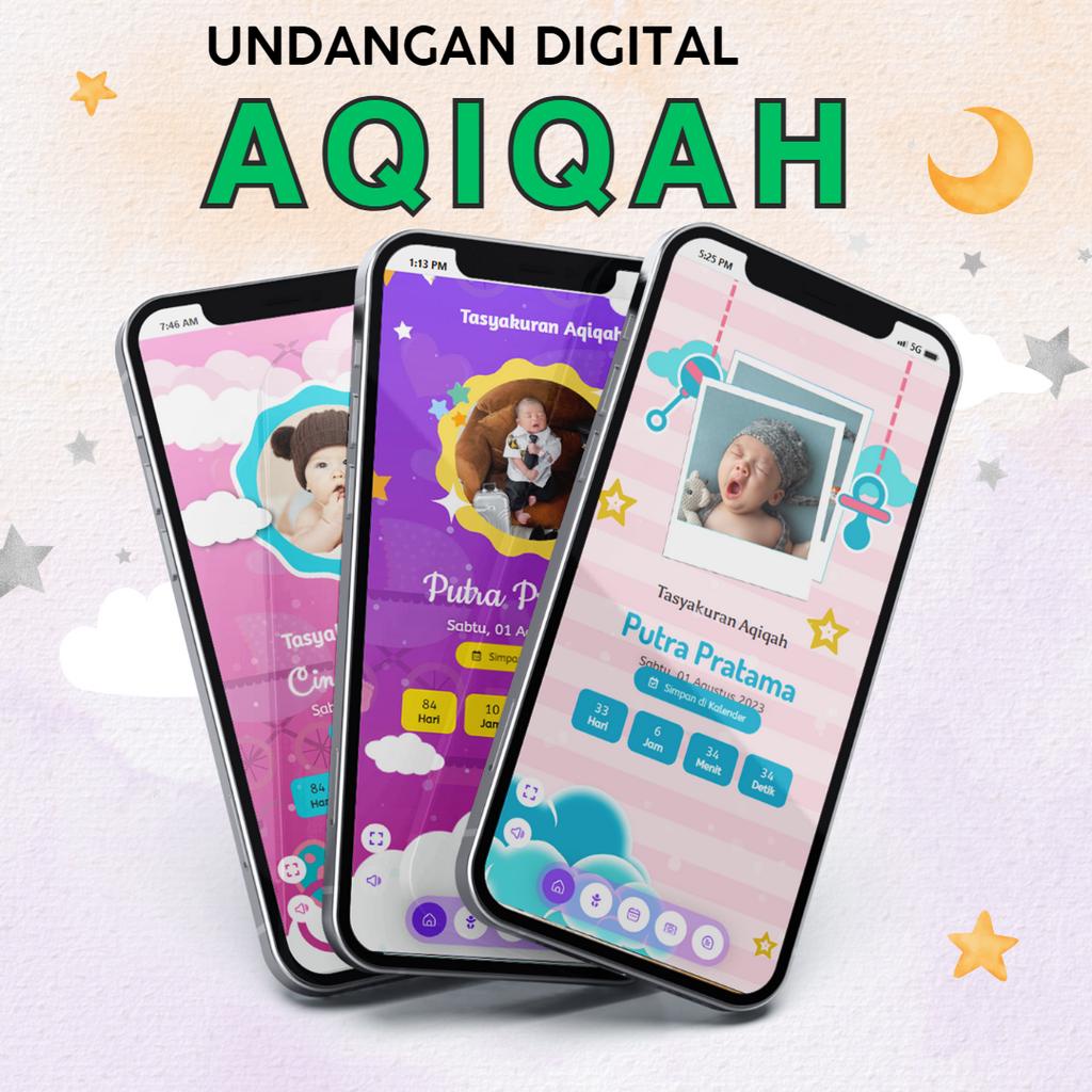 Undangan Digital Aqiqah | Undangan Web Aqiqah | Undangan Aqiqah | Undangan Online