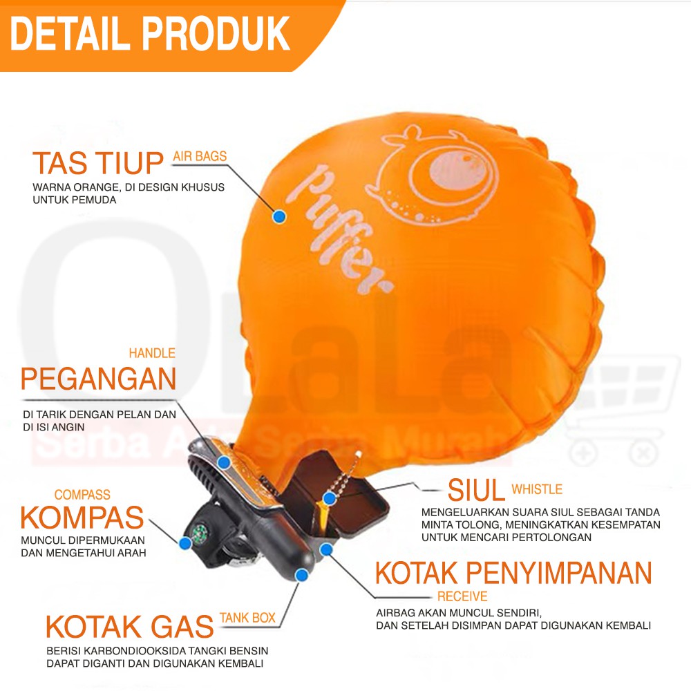 Gelang Pelampung Anti Tenggelam Berenang OLL-882-2