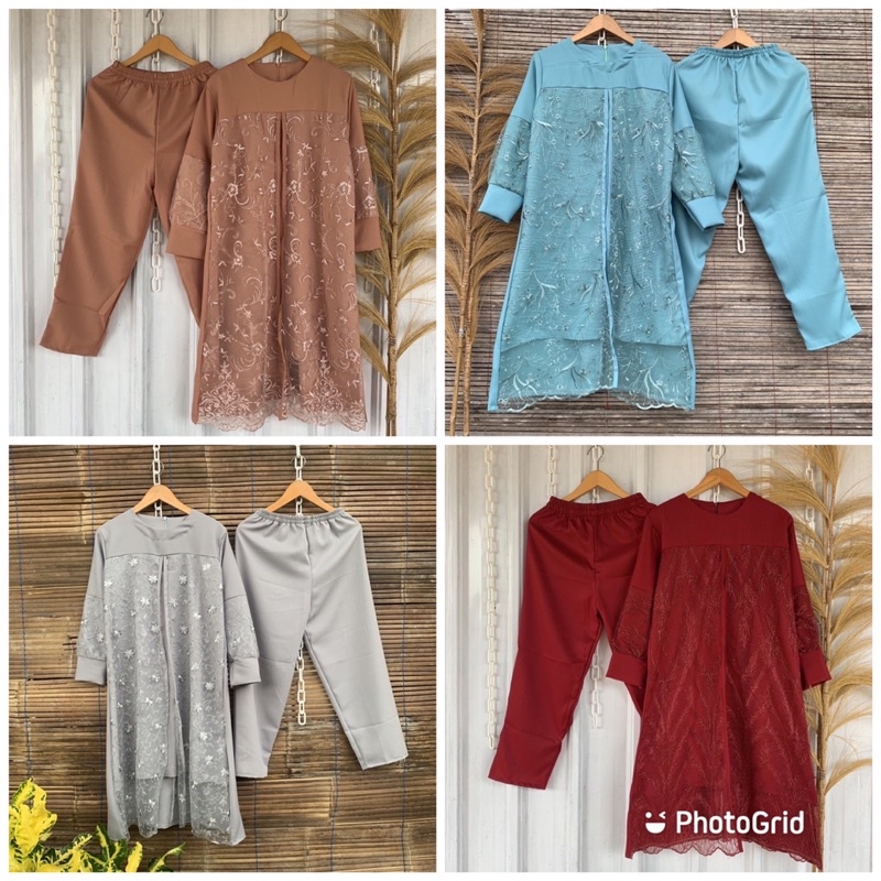 Setelan Brukat Celana