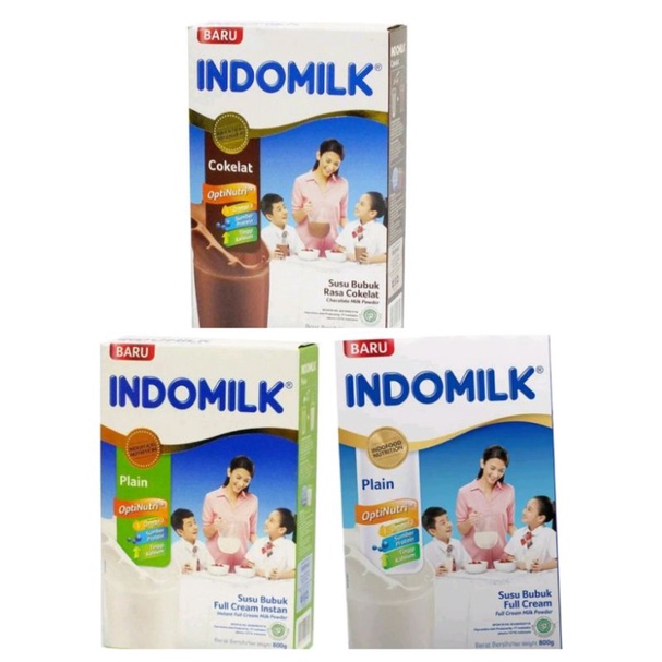 

Indomilk Susu Bubuk Full Cream coklat/full cream/cream instan 800gr